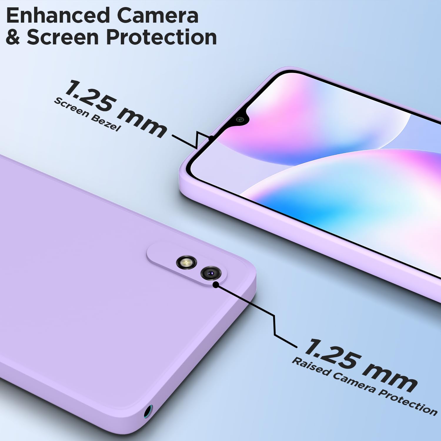 Pikkme purple Matte mobile cover for Redmi 9A – photo 2