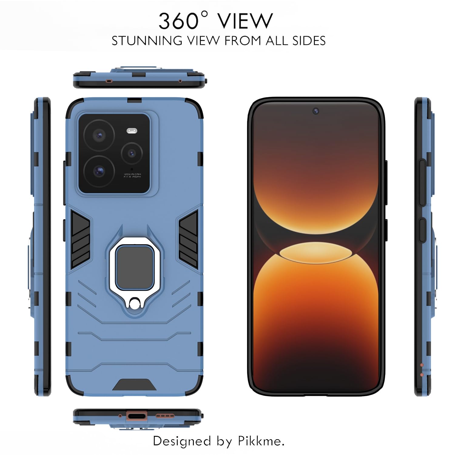 Blue mobile cover for Realme GT 7 Pro 5G – Pikkme – photo 3