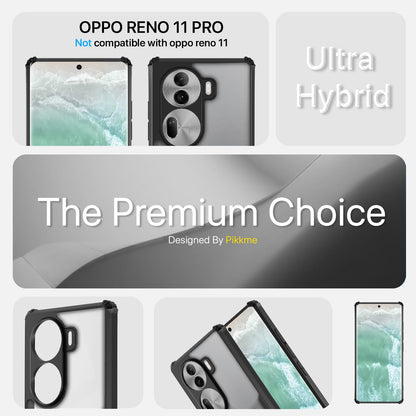 Pikkme black mobile cover for Oppo Reno 11 Pro 5G – photo 3