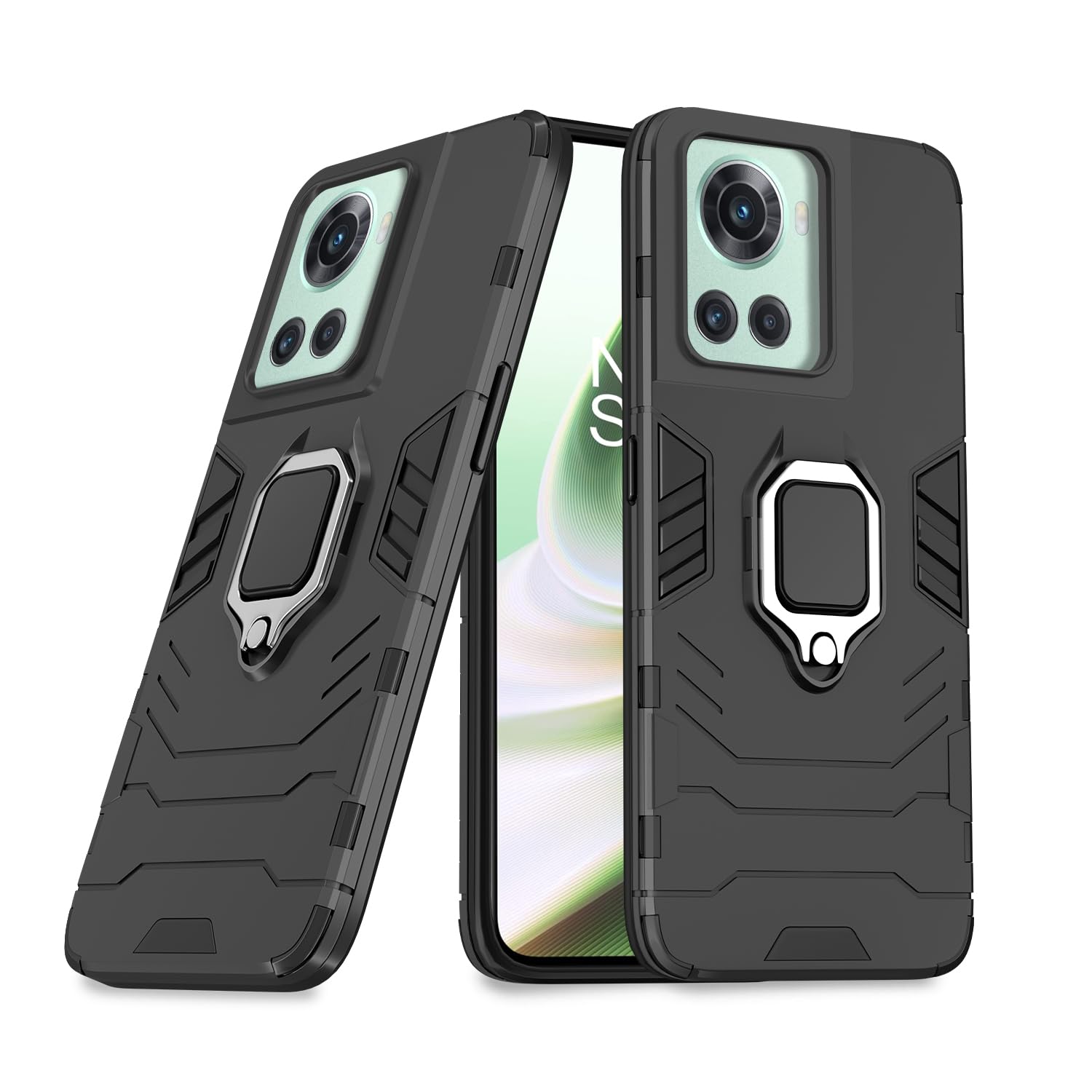  OnePlus 10R - 5G / 10R - 5G Prime Edition D5 Tough Armor Back Cover - Black