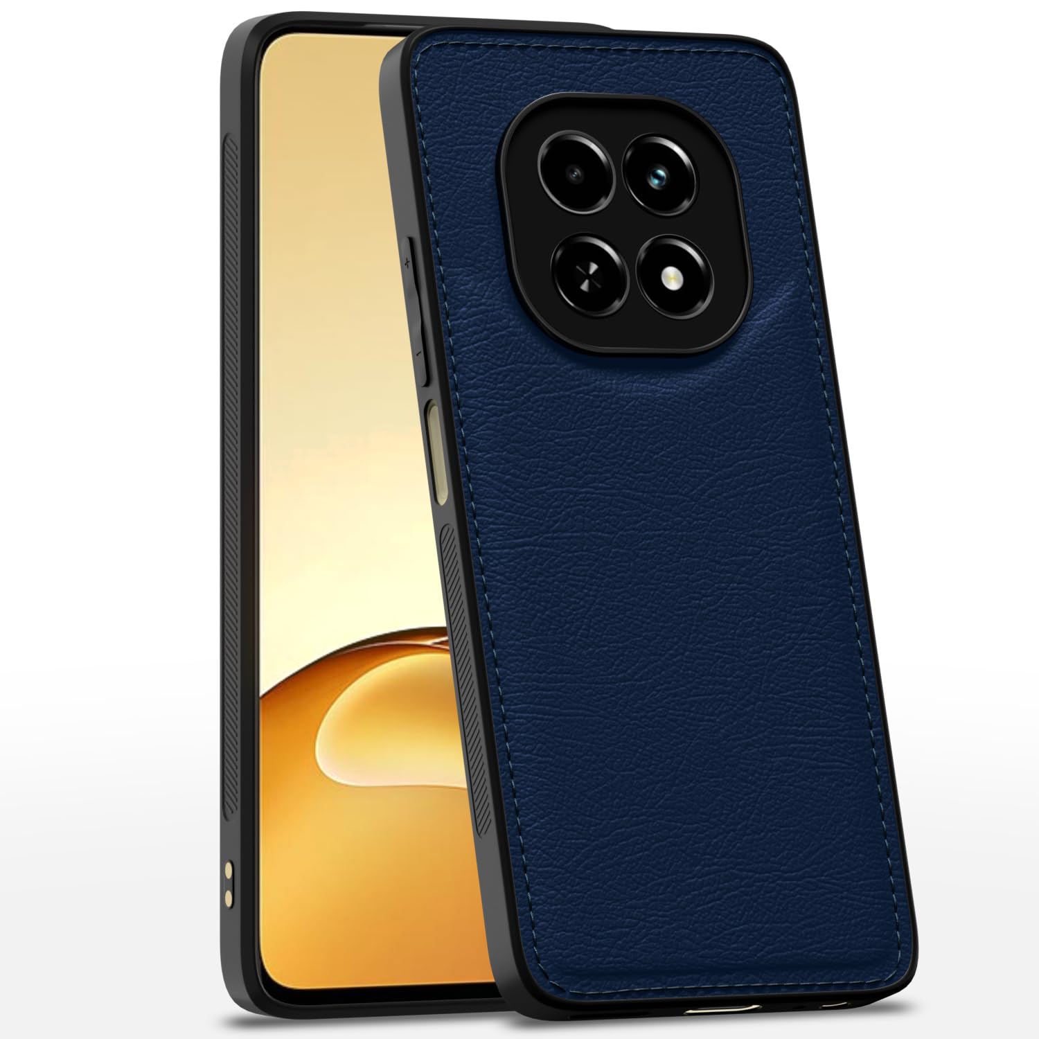 Realme C63 5G phone cover in blue by Pikkme