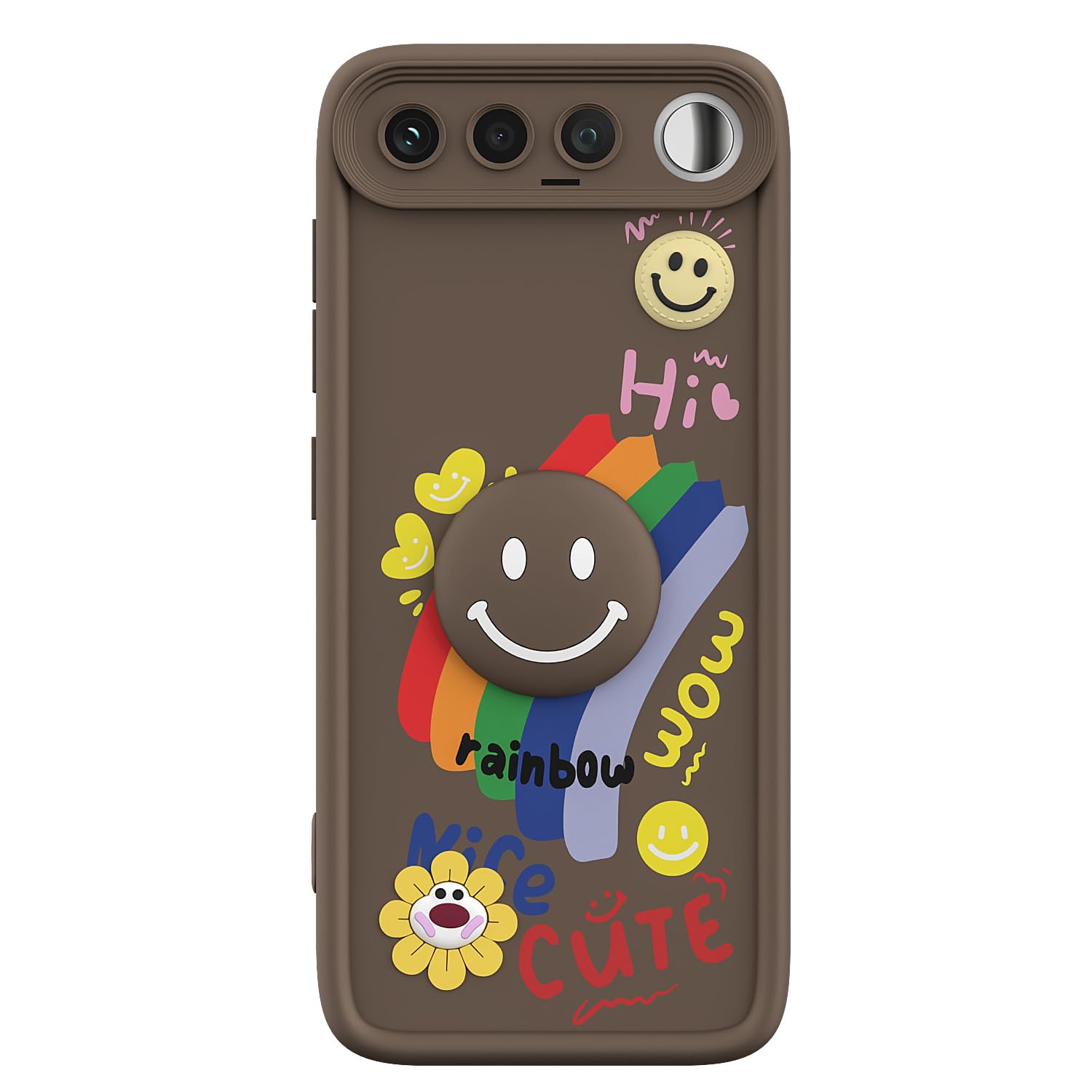 Brown Soft Silicone mobile cover for Realme 16 5G – Pikkme – photo 7