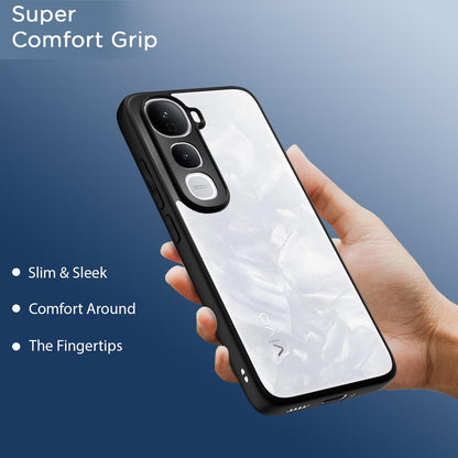Black Hybrid phone cover for Vivo Y400 5G – Pikkme – photo 6