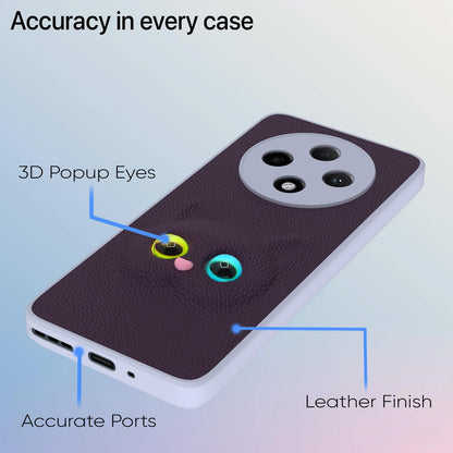 Pikkme Oppo F27 Pro Plus 5G Kitty Back Cover (Purple)