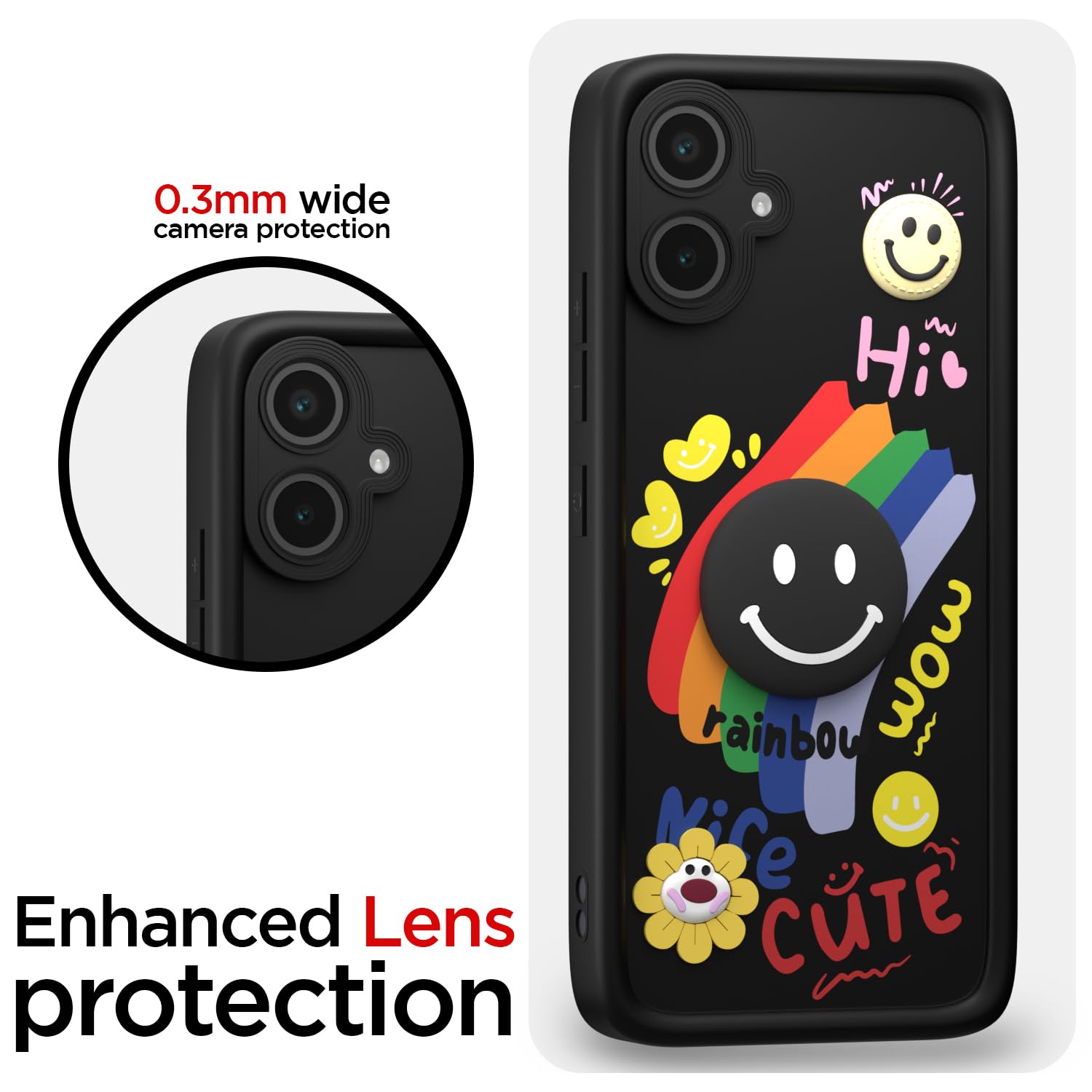 Pikkme black Soft Silicone mobile back cover for Samsung M05/A05/F05 – photo 5