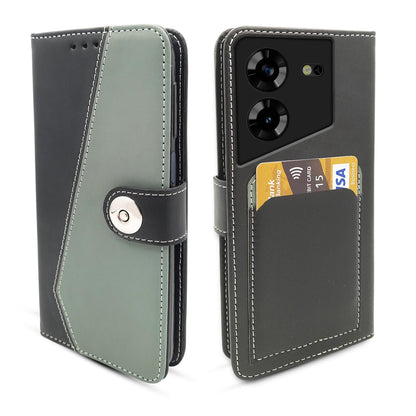 Grey flip case for Tecno Pova 5/Pova 5 Pro 5G – Pikkme