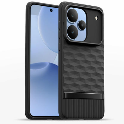 Pikkme Realme P4 Pro 5G Silicone black mobile cover
