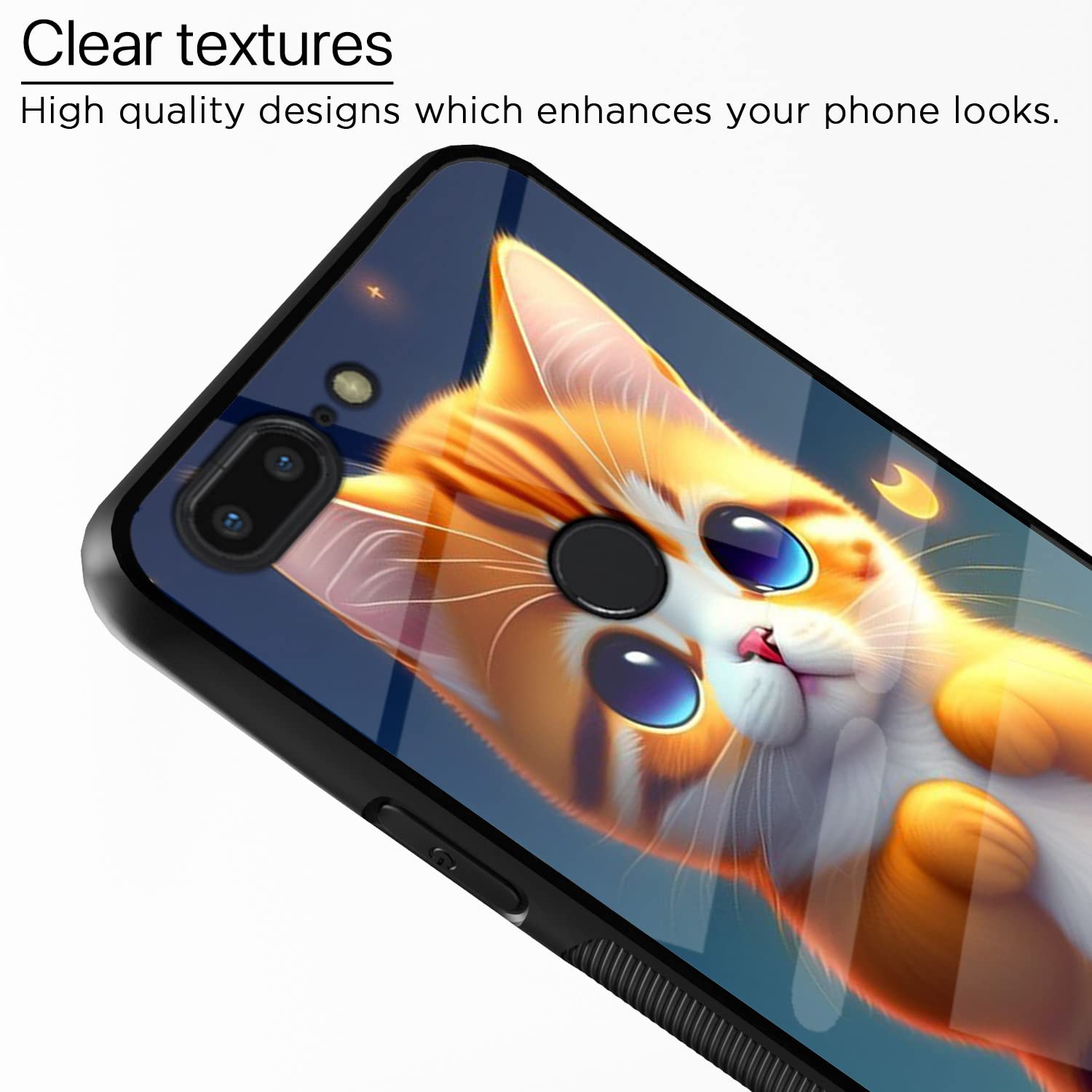 Pikkme Cat back cover for OnePlus 5T – photo 4