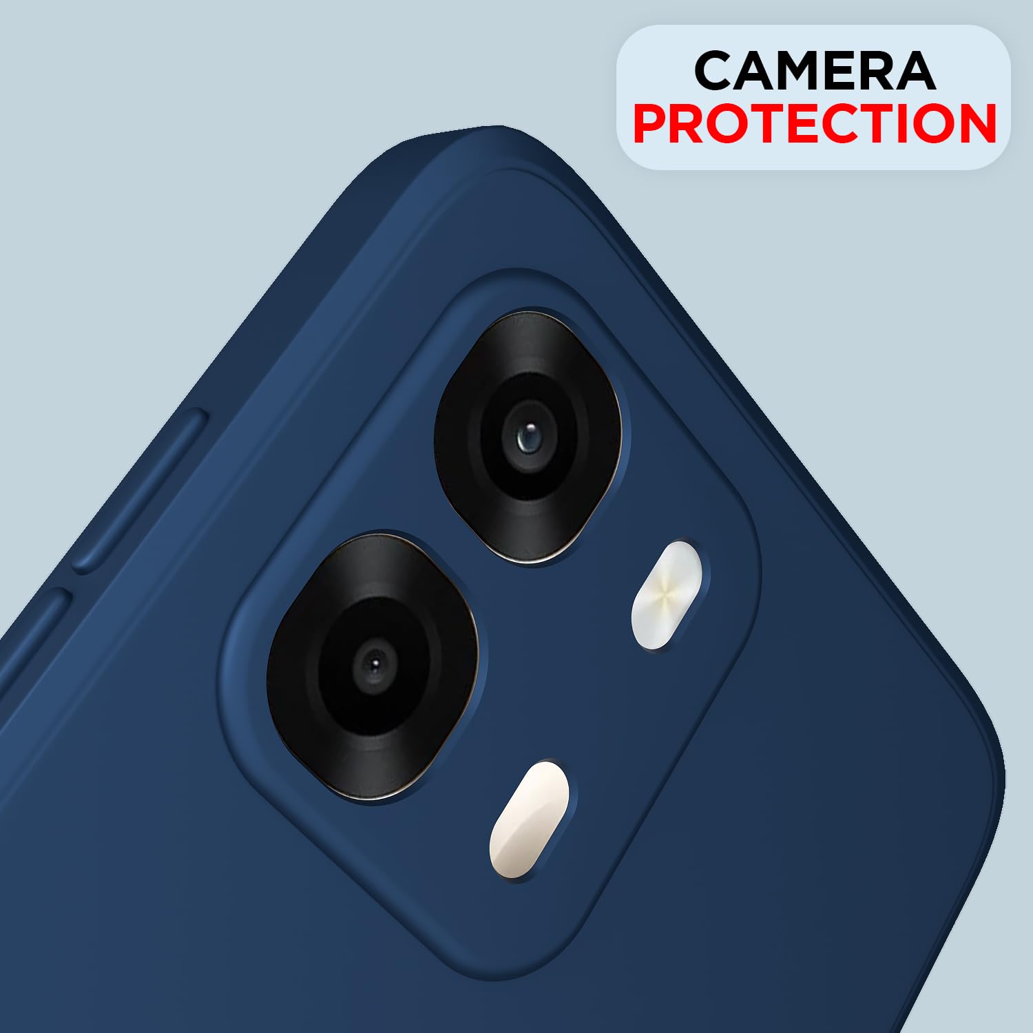 Blue Matte mobile cover for Oppo A6 Pro 5G – Pikkme – photo 5