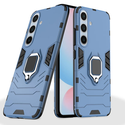 Samsung S24 FE 5G mobile back cover in blue by Pikkme