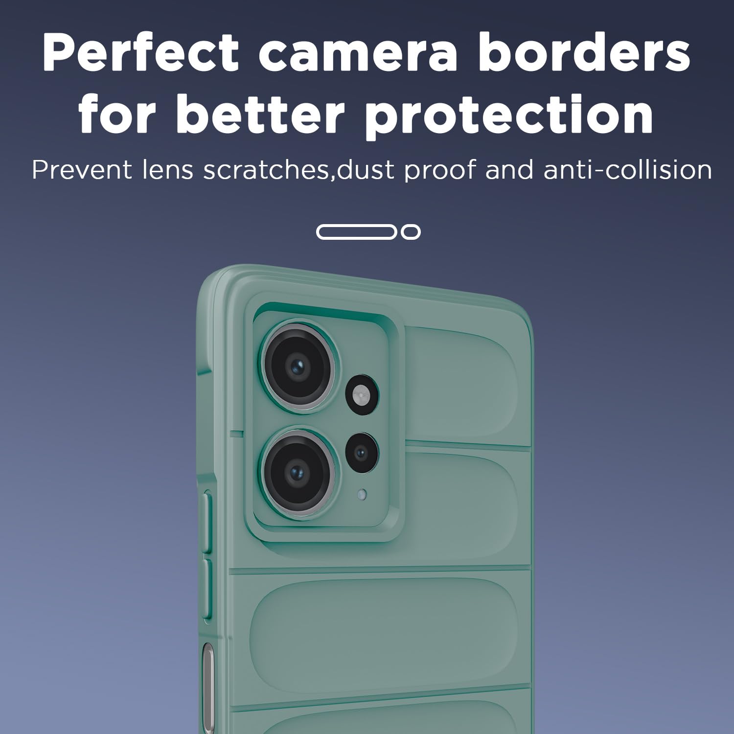 Pikkme green Liquid Silicone mobile back cover for Redmi Note 12 4G – photo 7