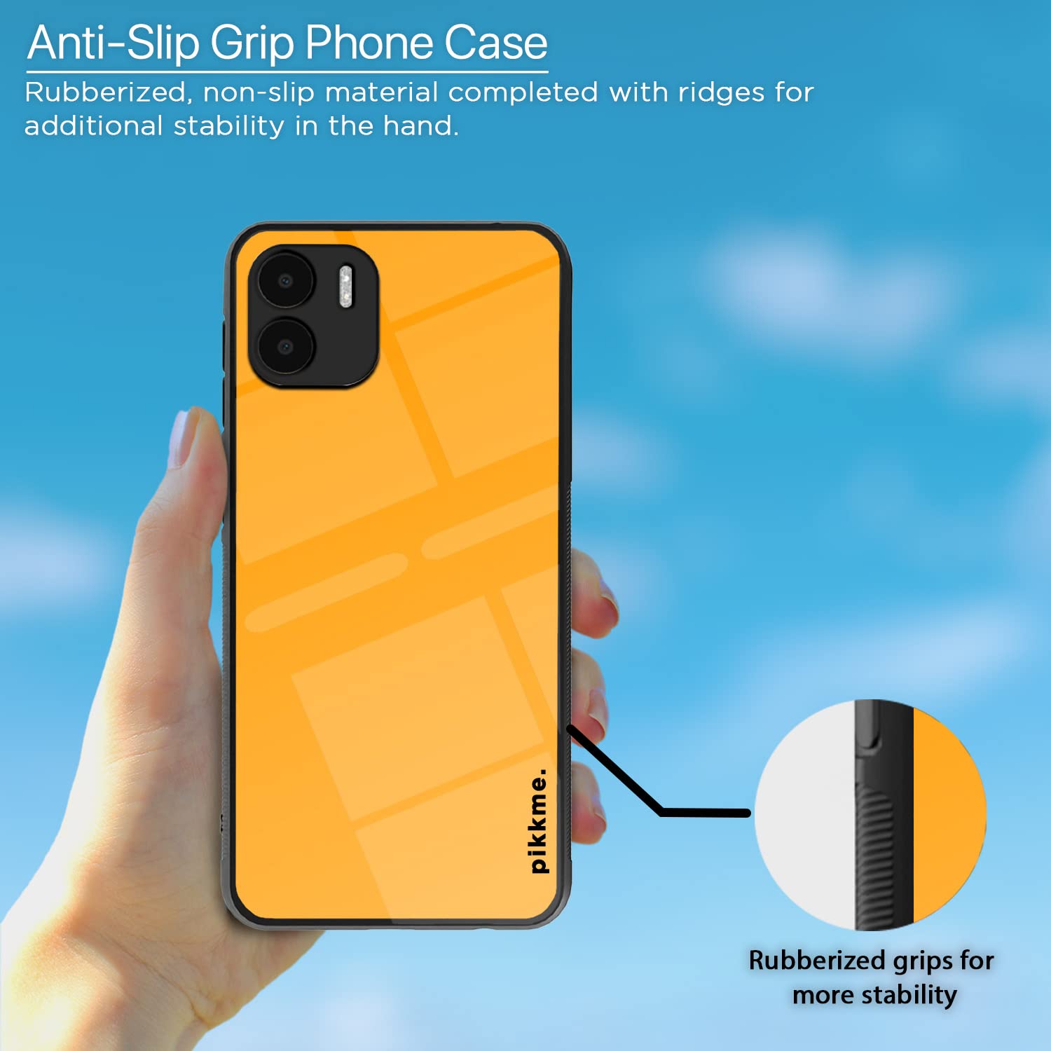 Redmi A1/A2 Hybrid mobile back cover by Pikkme – photo 5