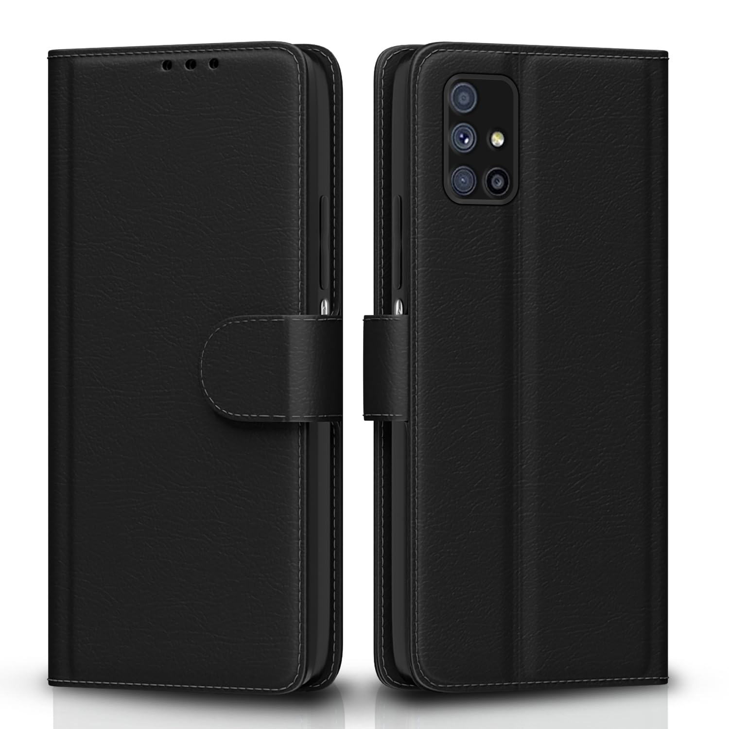 Pikkme Samsung M51 Wallet black wallet flip cover
