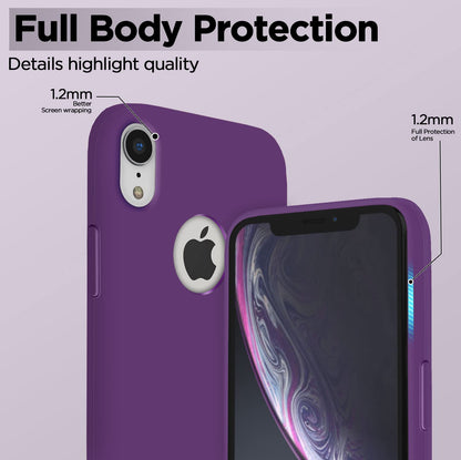 Pikkme grape Soft Silicone mobile back cover for iPhone XR – photo 3