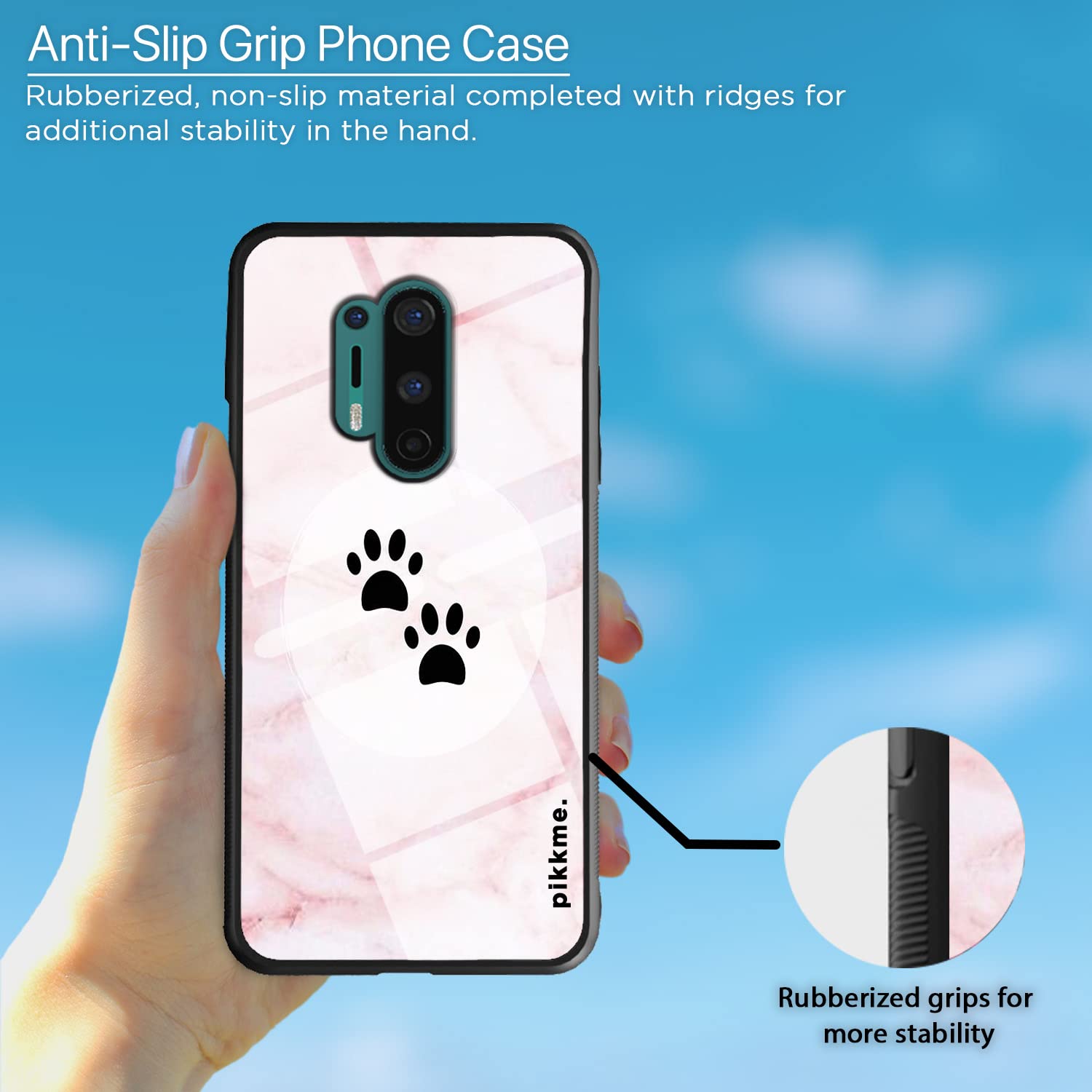 Pikkme Hybrid phone cover for OnePlus 8 Pro – photo 5