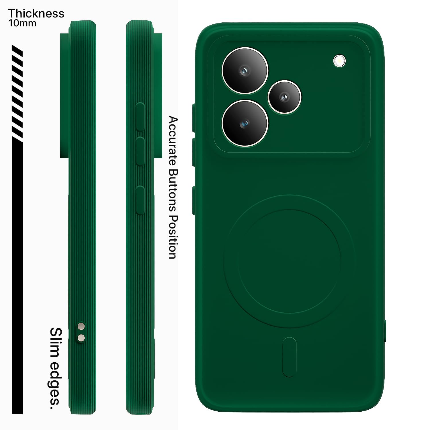 Pikkme Realme P4 Pro 5G green phone cover – photo 3