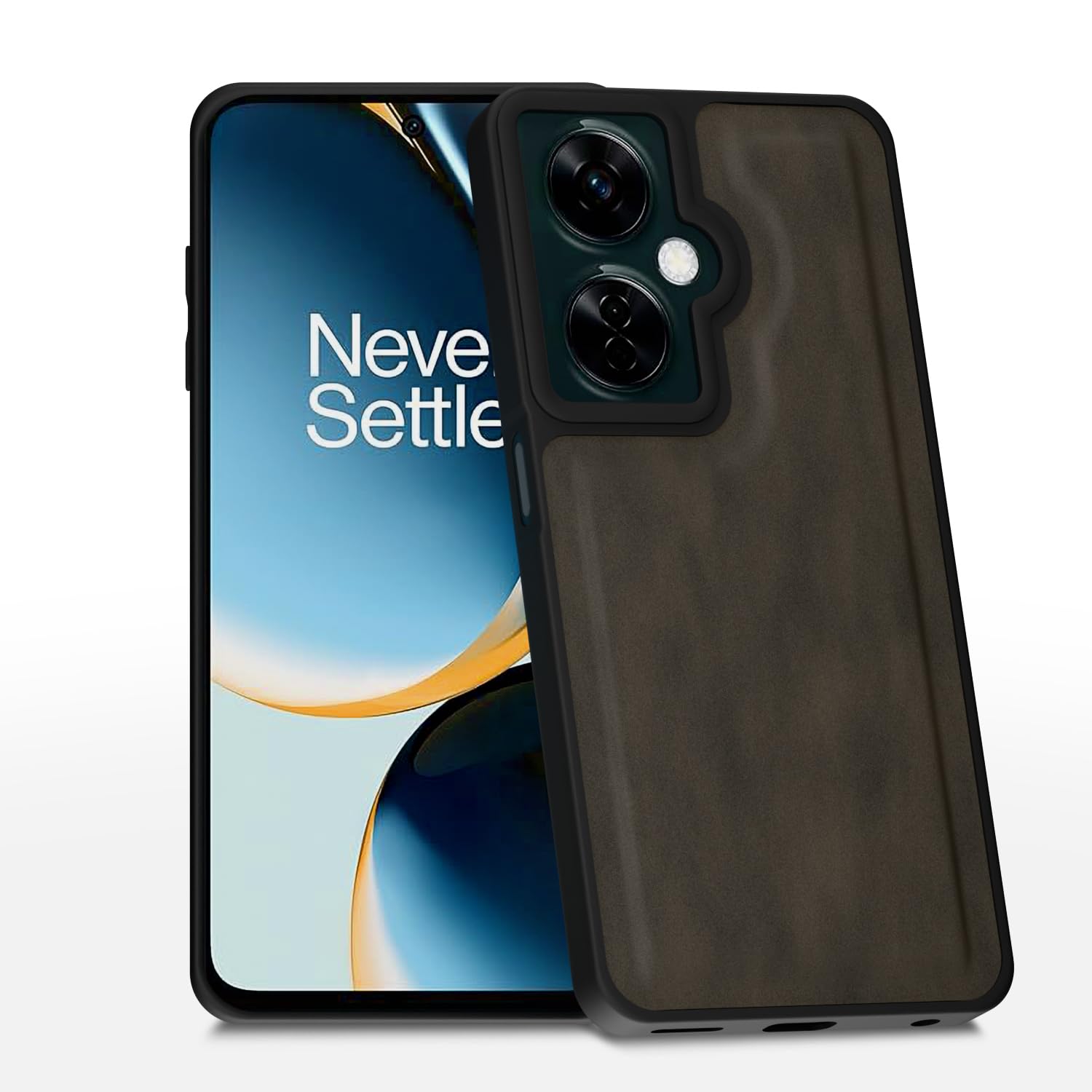 OnePlus Nord CE 3 Lite 5G mobile back cover in brown by Pikkme