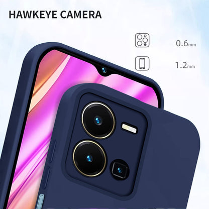 Blue Matte phone cover for Vivo Y35 – Pikkme – photo 5