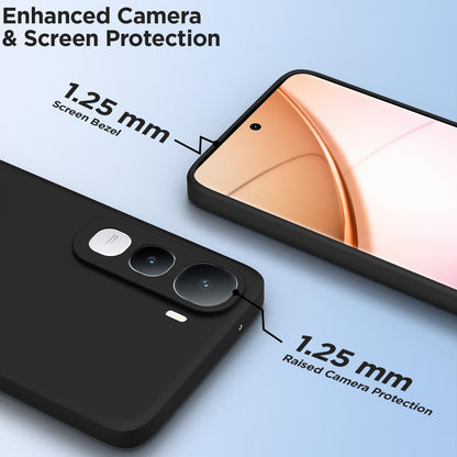 Vivo Y400 Pro 5G Matte phone cover in black by Pikkme – photo 2