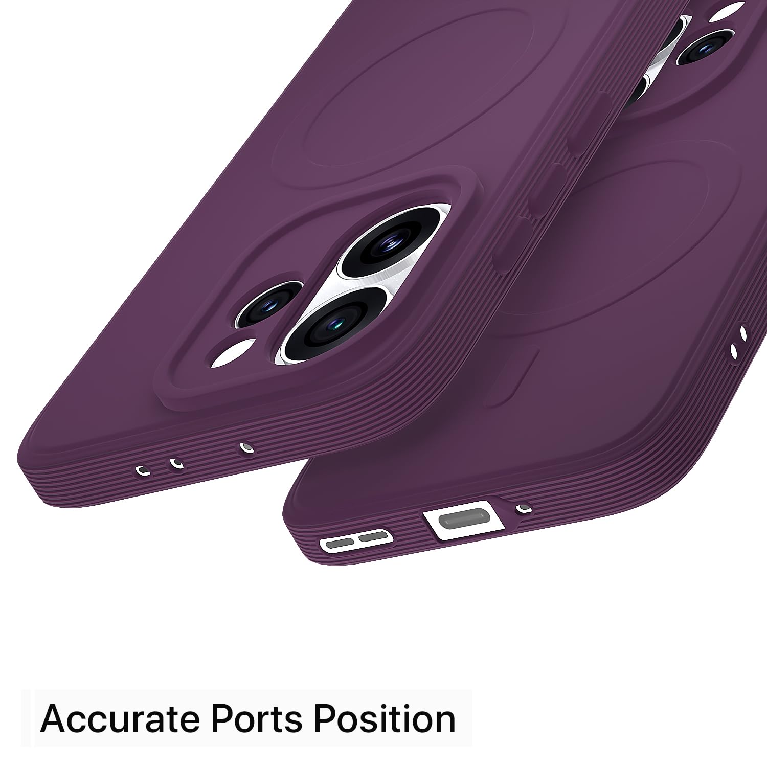 Oppo Reno 15 Pro Mini 5G mobile cover in purple by Pikkme – photo 4