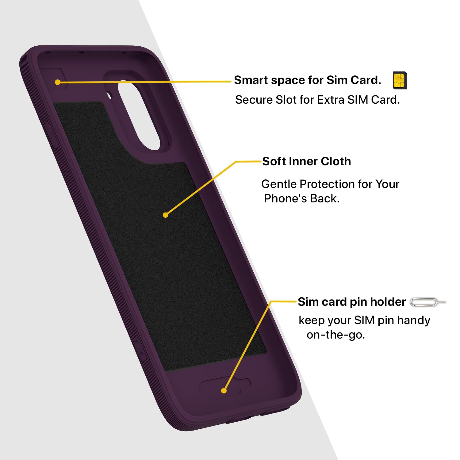 OnePlus 15R 5G MagSafe back cover in purple by Pikkme – photo 6