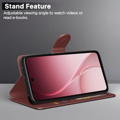 Pikkme Oppo Reno 15C 5G Wallet brown mobile flip cover – photo 3