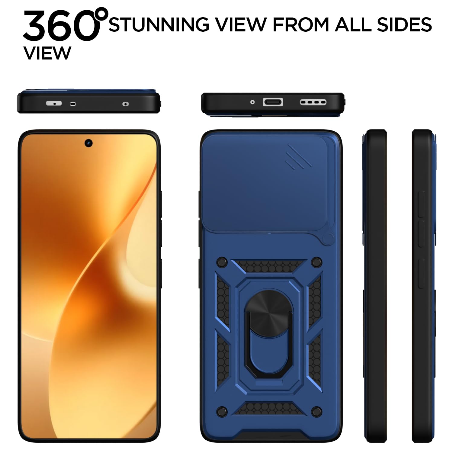 Blue D10 Camera Shield back cover for Realme 15 5G/15 Pro 5G/360 – Pikkme – photo 5
