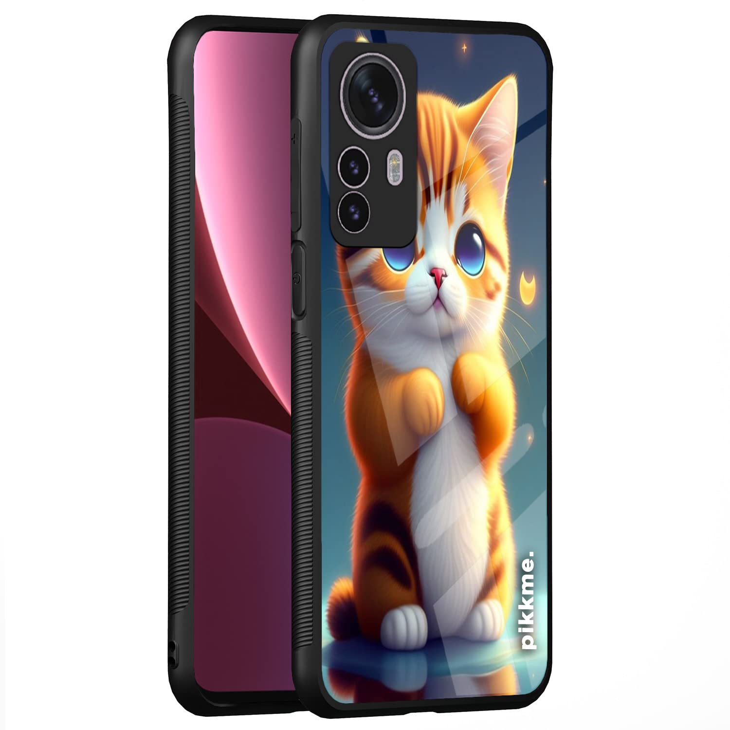 Mi 12 Pro 5G Cat back cover by Pikkme
