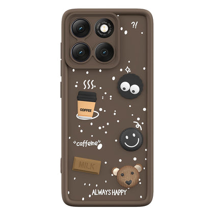 Moto G86 Power 5G Bear Coffee back cover in brown by Pikkme – photo 7