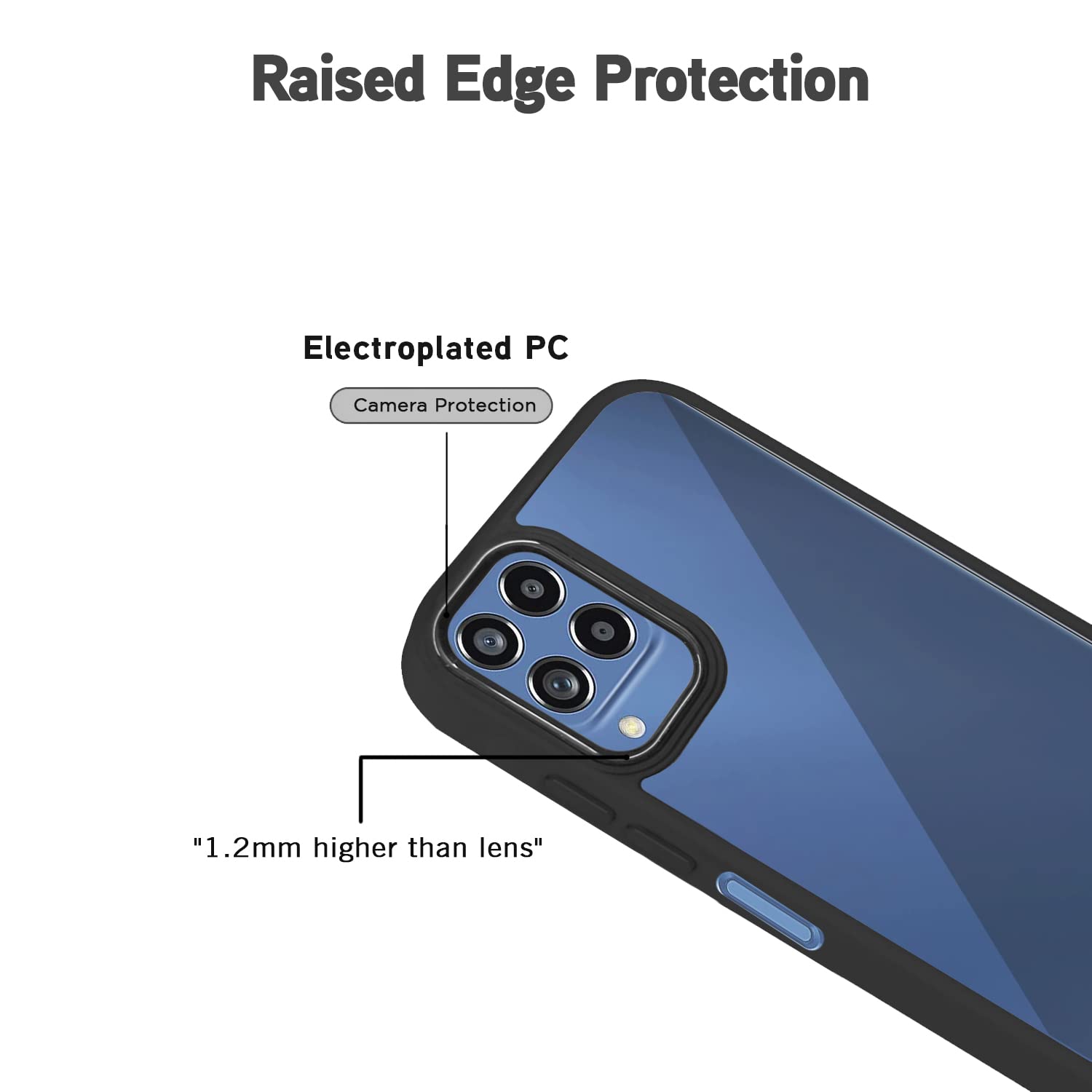 Black mobile cover for Samsung M33 5G – Pikkme – photo 4
