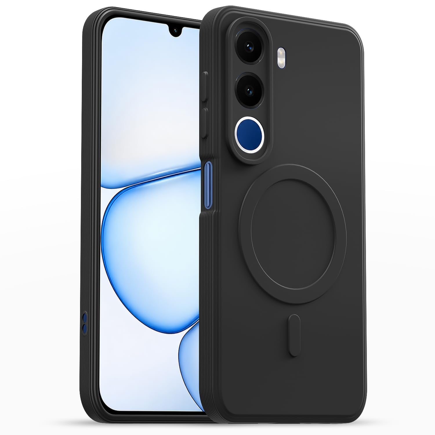 Black MagSafe phone cover for Realme C100x – Pikkme