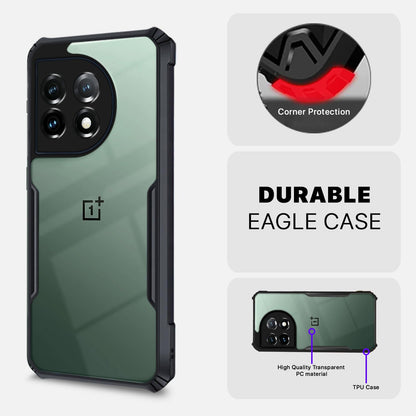 Pikkme OnePlus 11R 5G Eagle Back Cover (Black)