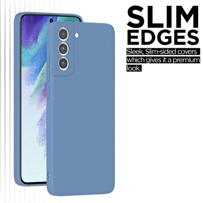 Samsung S21 FE 5G mobile cover in blue by Pikkme – photo 6