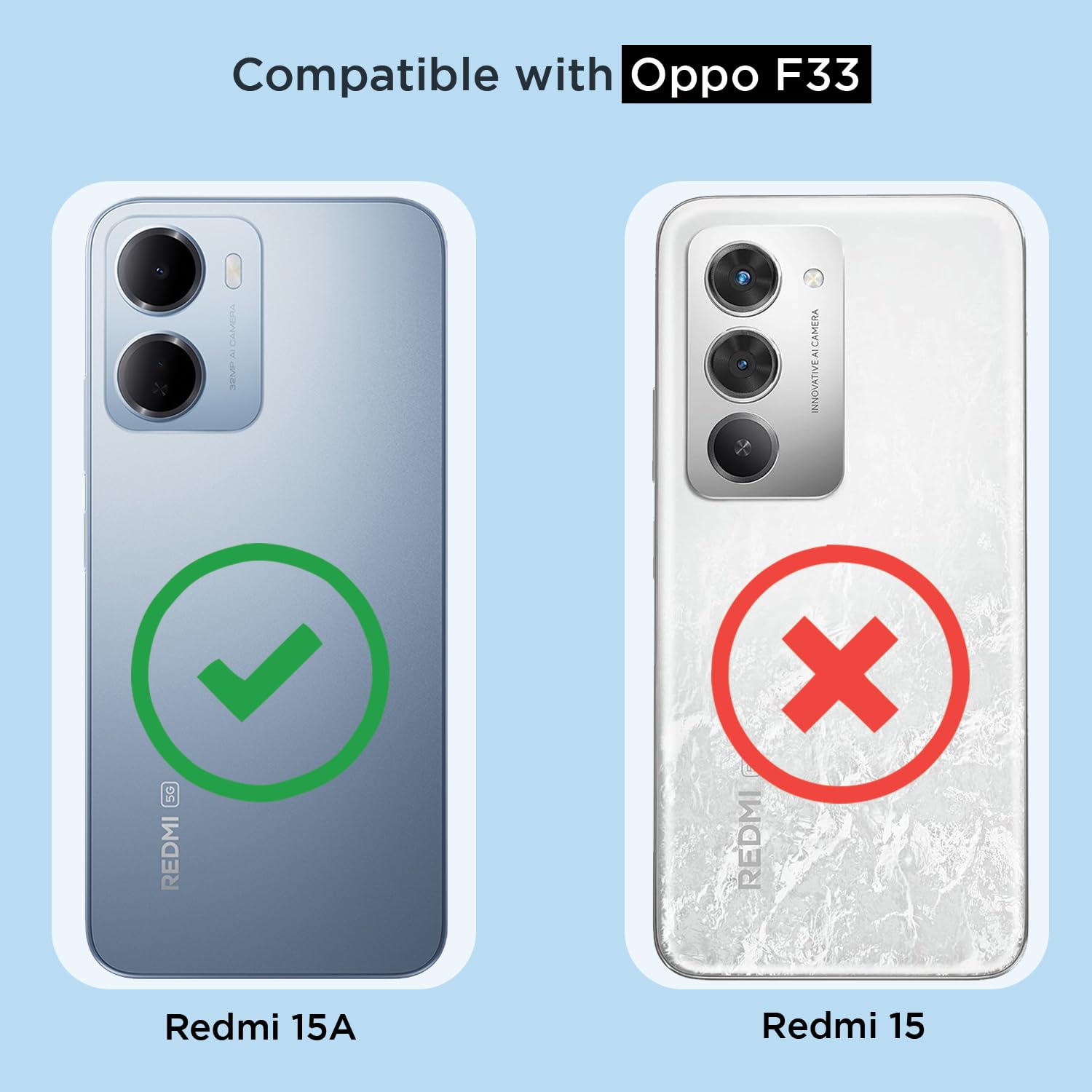 Redmi 15A 5G back cover in transparent by Pikkme – photo 4