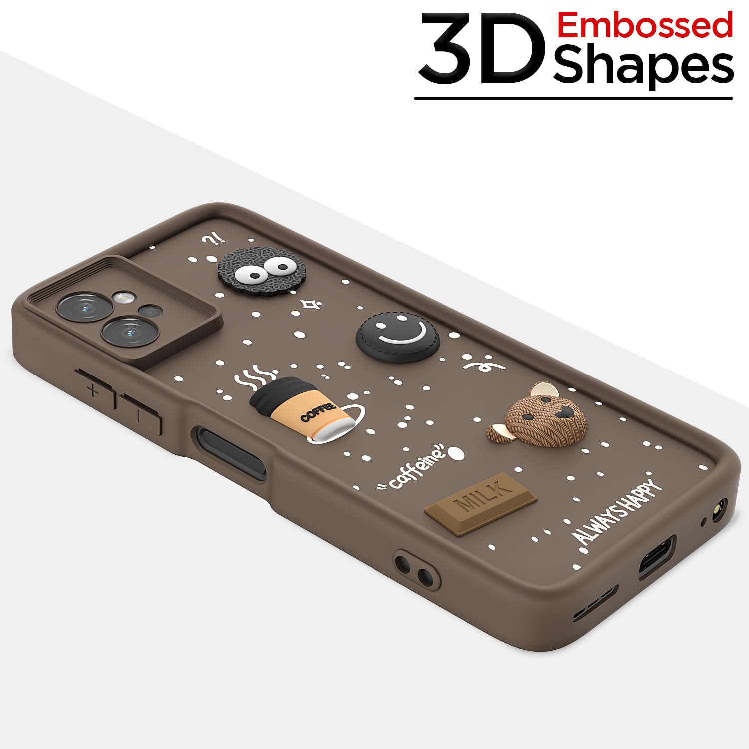 Moto G32/3D mobile cover in brown by Pikkme – photo 3