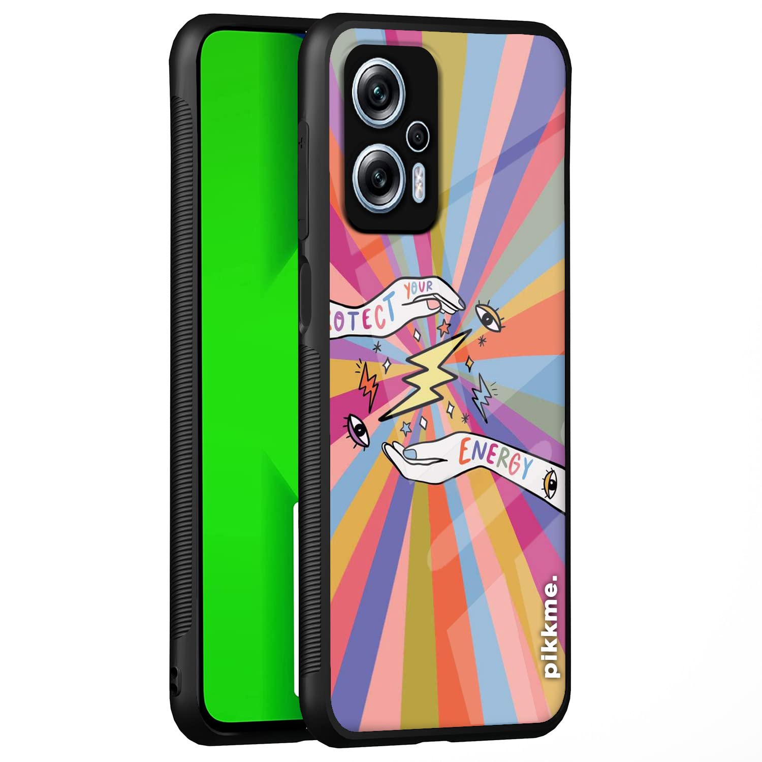 Pikkme Hybrid mobile cover for Redmi K50i 5G