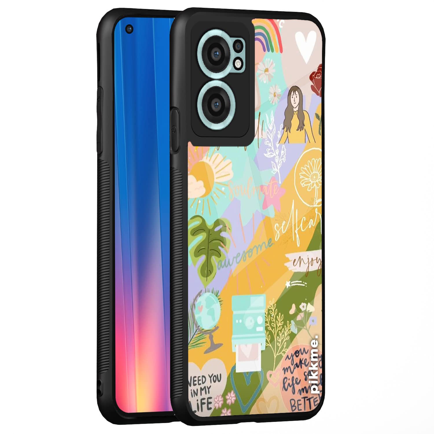 Pikkme Hybrid back cover for OnePlus Nord CE 2 5G