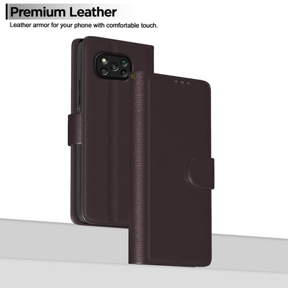 Pikkme coffee Wallet mobile flip cover for Poco X3 – photo 2
