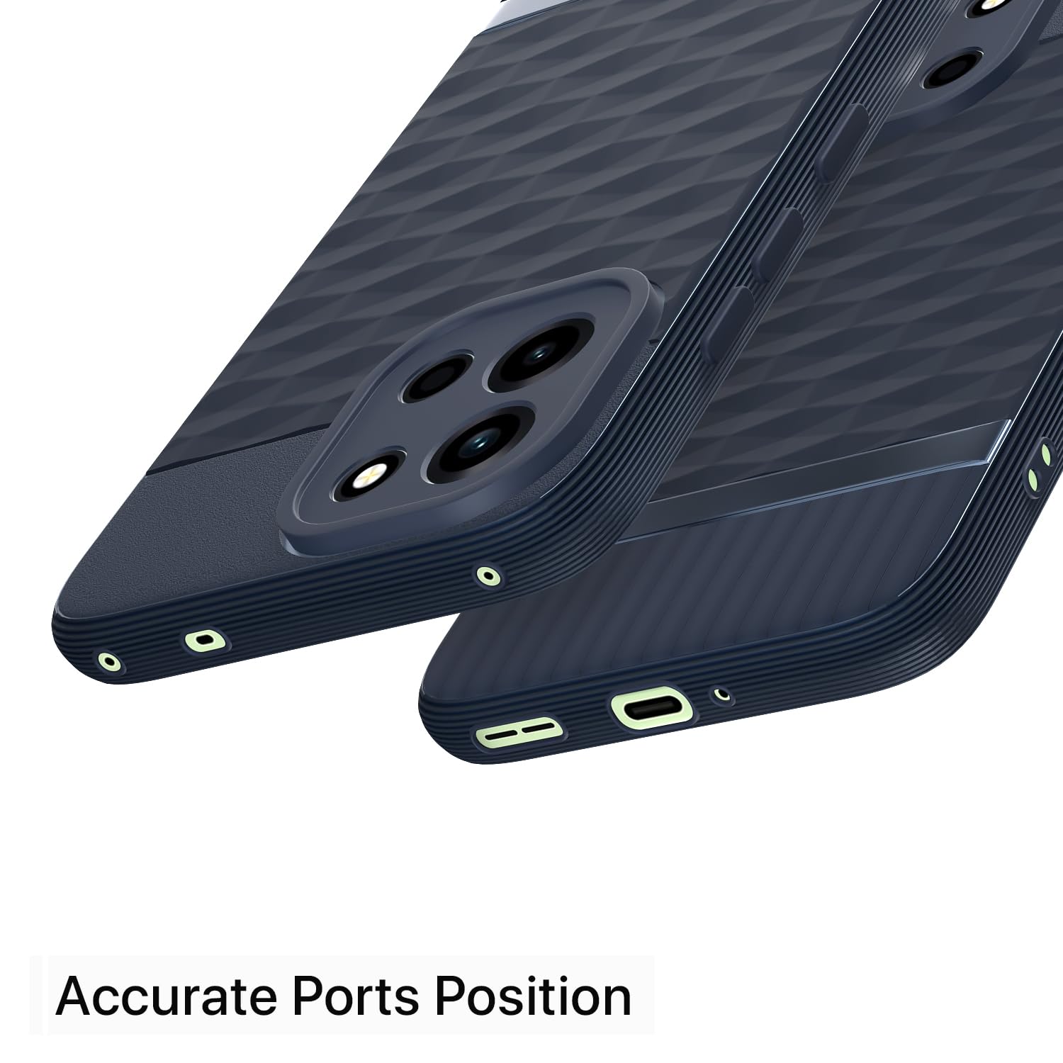 Pikkme blue Silicone back cover for OnePlus Nord 6 5G – photo 4