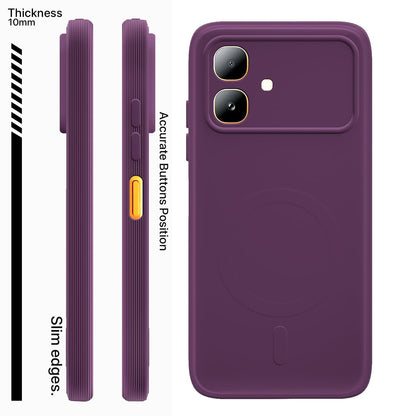 Pikkme purple MagSafe back cover for Infinix Smart 20 – photo 3
