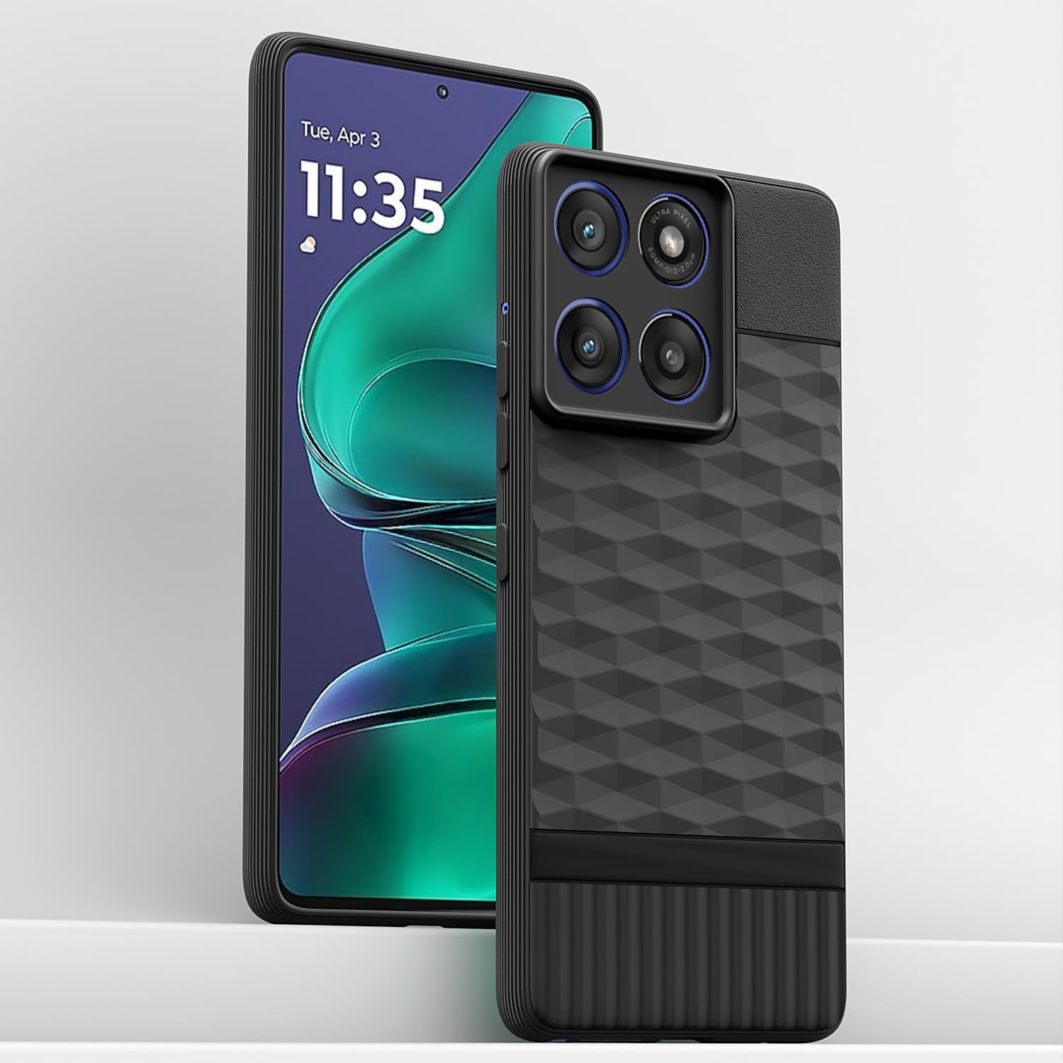 Pikkme black mobile cover for Moto Edge 60 – photo 2