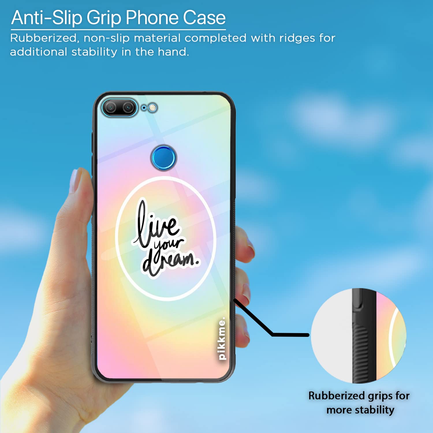Honor 9 Lite Hybrid phone cover by Pikkme – photo 5
