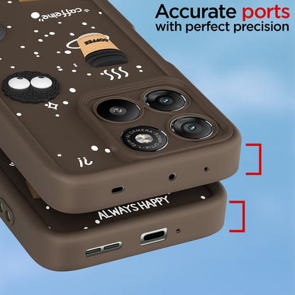 Pikkme brown phone cover for Moto G67 Power/G57 Power 5G – photo 4