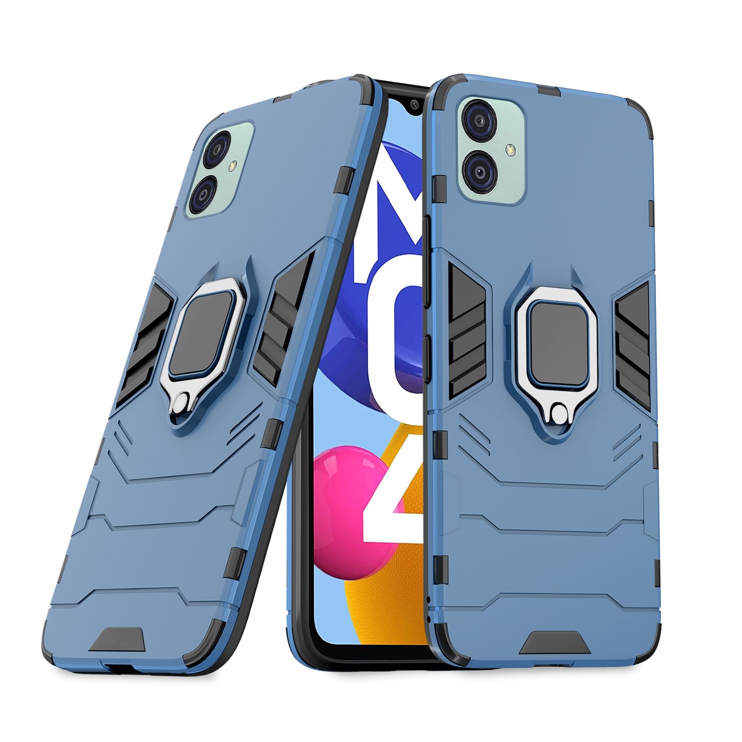  Samsung Galaxy M04 / F04 / A04e D5 Tough Armor Back Cover - Blue