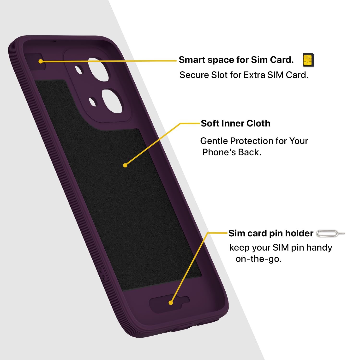Oppo F31/F33 5G MagSafe phone cover in purple by Pikkme – photo 6