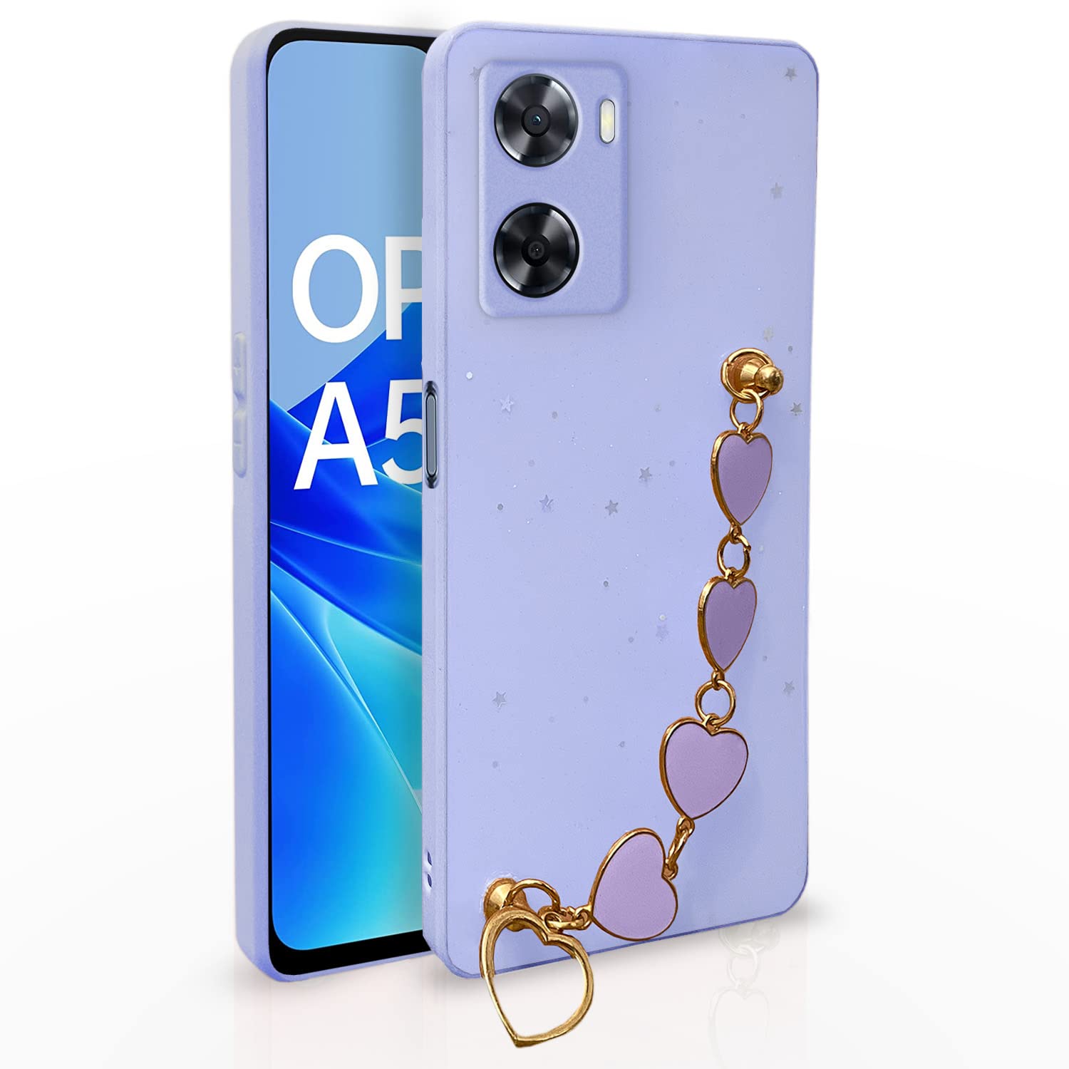 Pikkme Oppo A57 5G purple phone cover