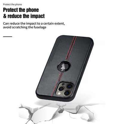 Pikkme iPhone 12 Pro Max Leather black phone cover – photo 4