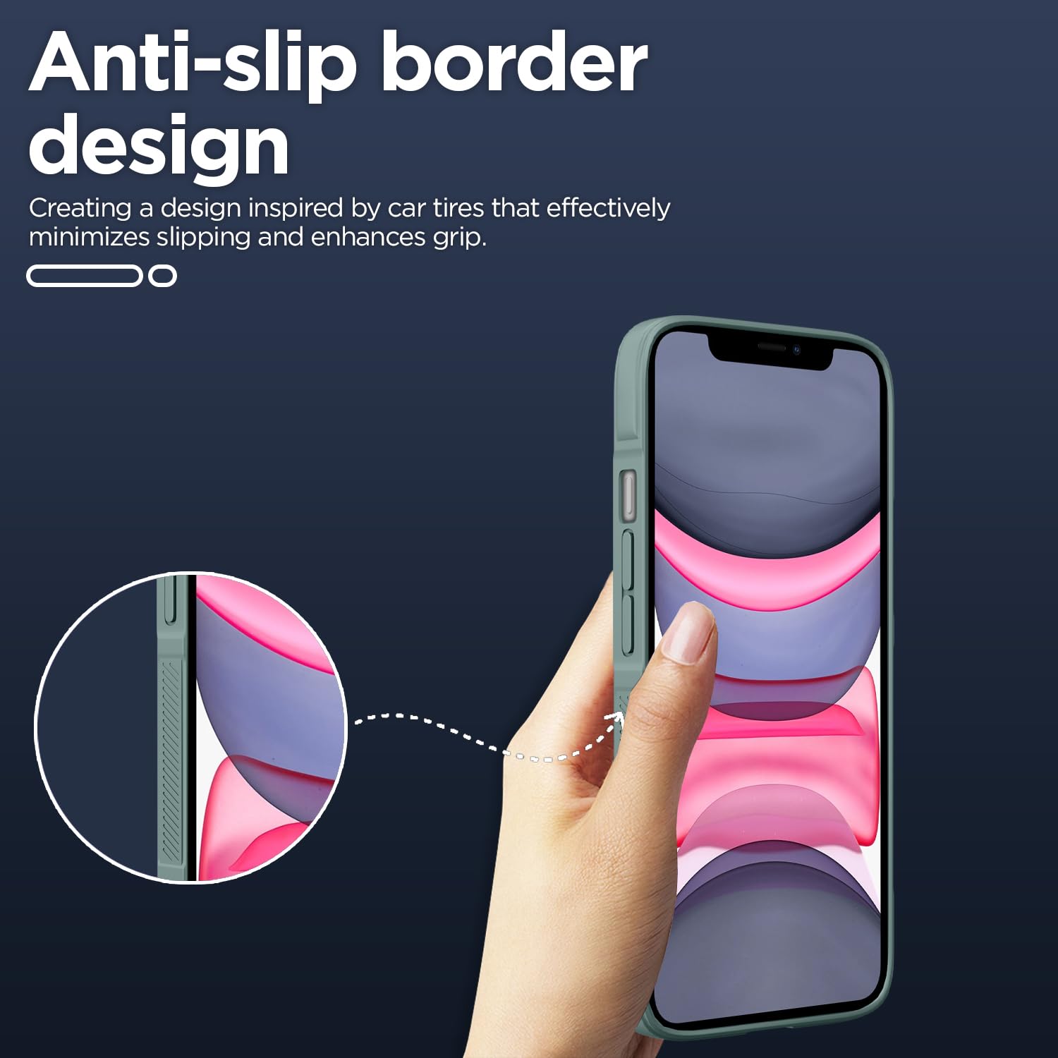 Green Liquid Silicone phone cover for iPhone 11 – Pikkme – photo 4