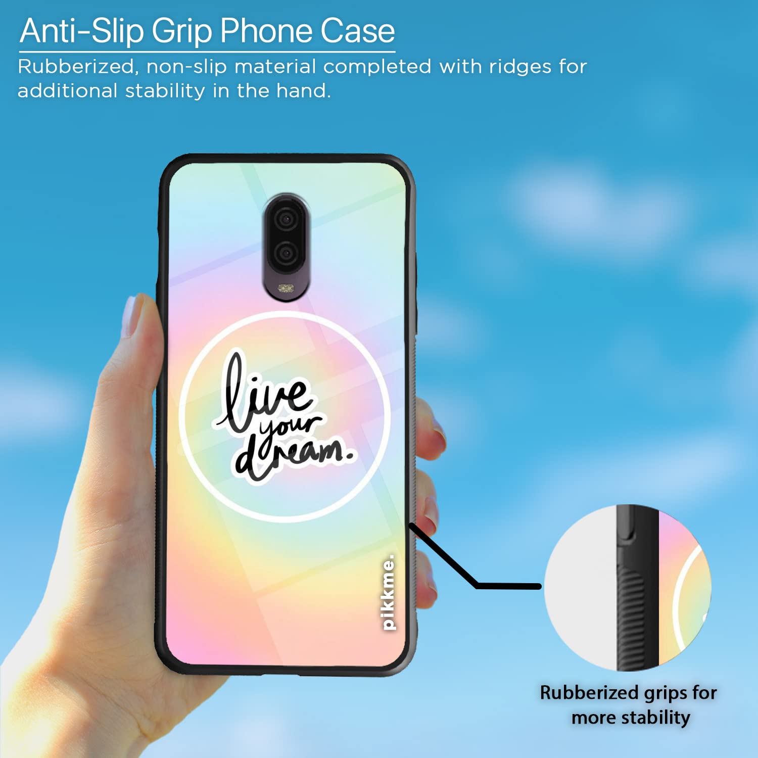 OnePlus 7 Hybrid phone cover by Pikkme – photo 5