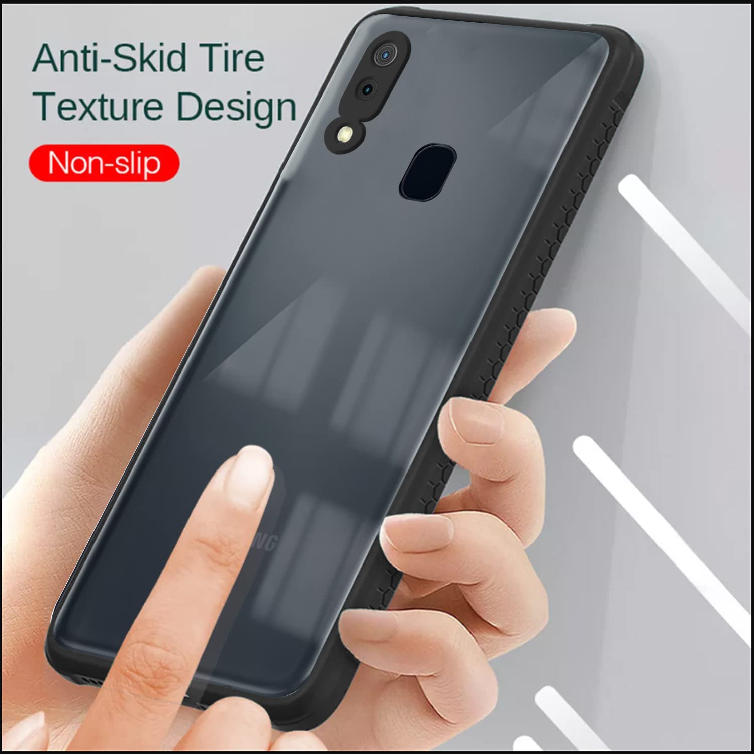Pikkme black mobile cover for Samsung A20/A30/M10s – photo 5